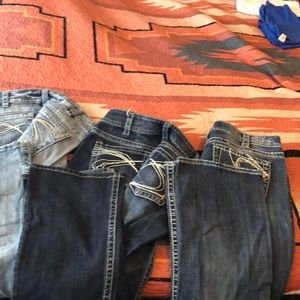 Silver jeans in perfect condition